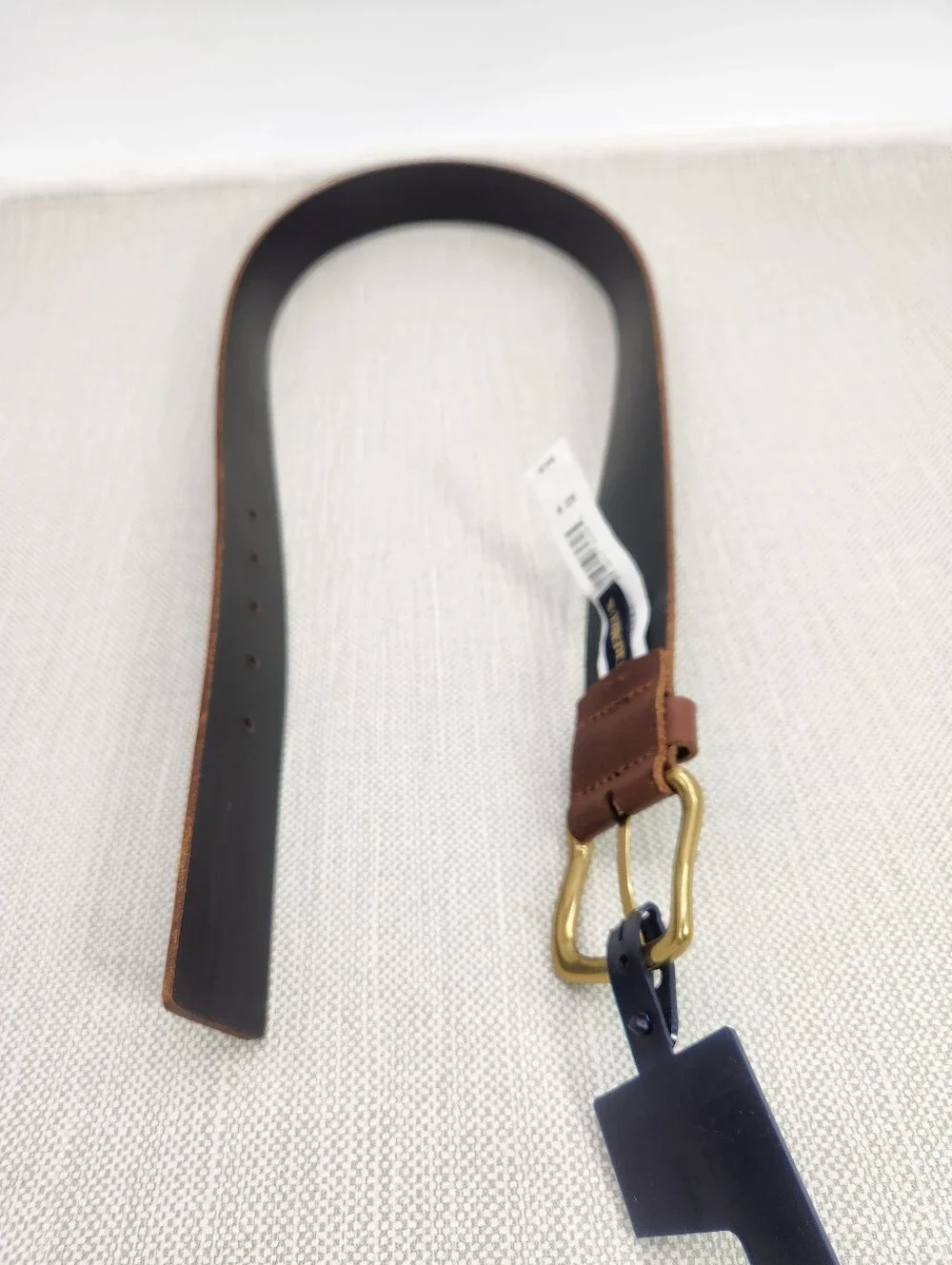 Cremieux Size 34 Brown Leather Belt